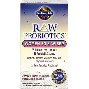 Garden of Life RAW Probiotics Women 50 and Wiser 90 Ct.