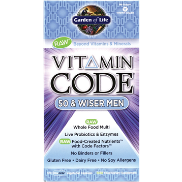 Garden of Life Vitamin Code 50 and Wiser Men 120 Ct.