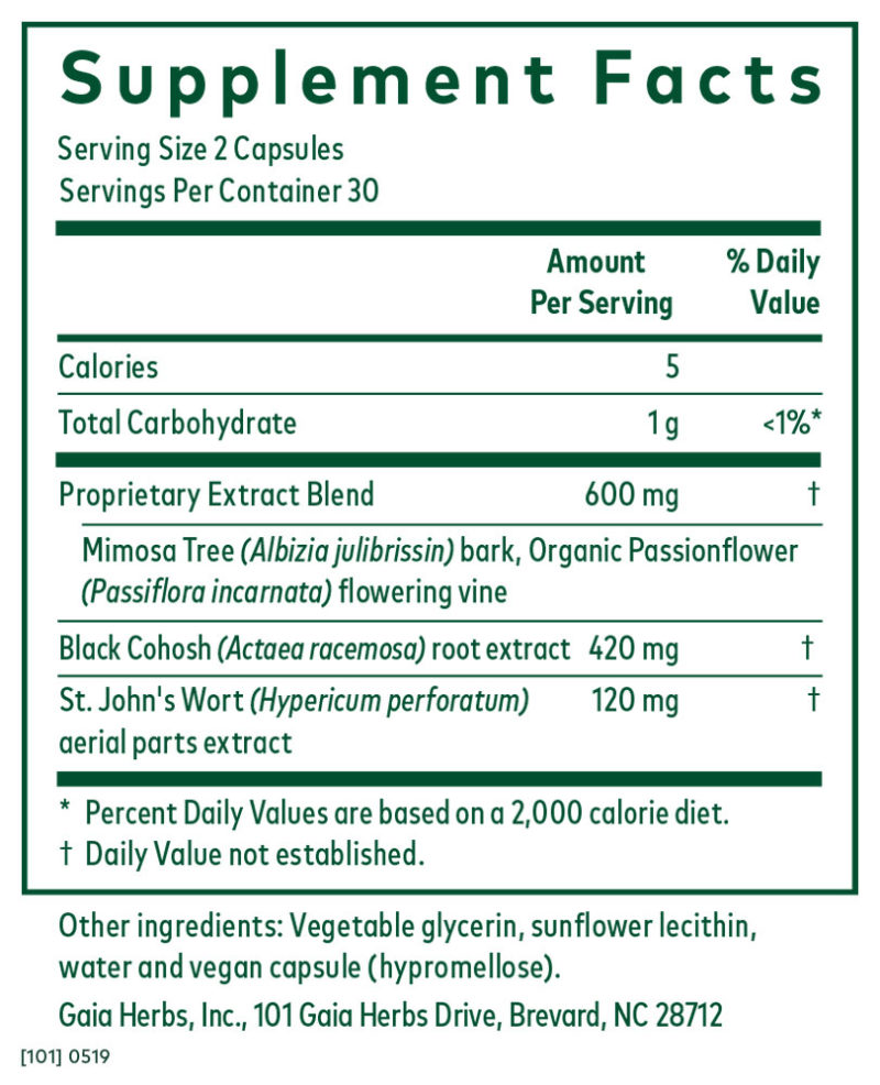 Gaia Female Hormone Support PM 60 Ct. - Image 2